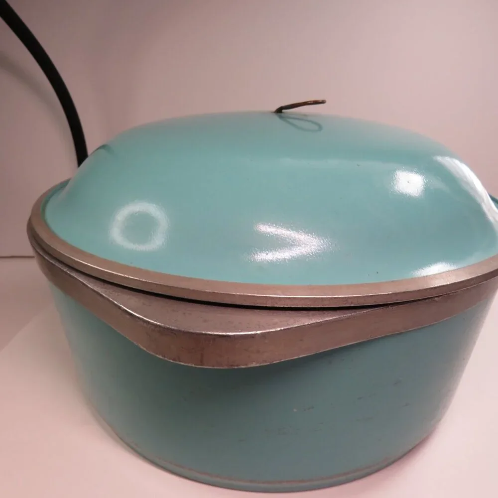 Vintage Club Aluminum Dutch Oven 4.5 Quart READ ALL